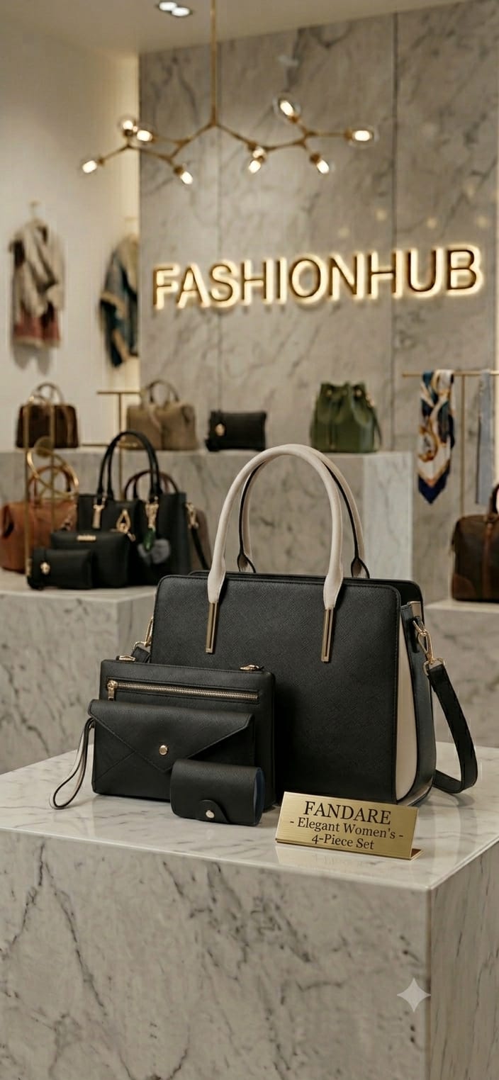 FANDARE Elegant Women's 4-Piece Set