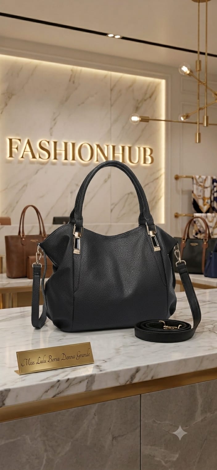 Miss Lulu Large Women's Slouchy Shoulder Bag