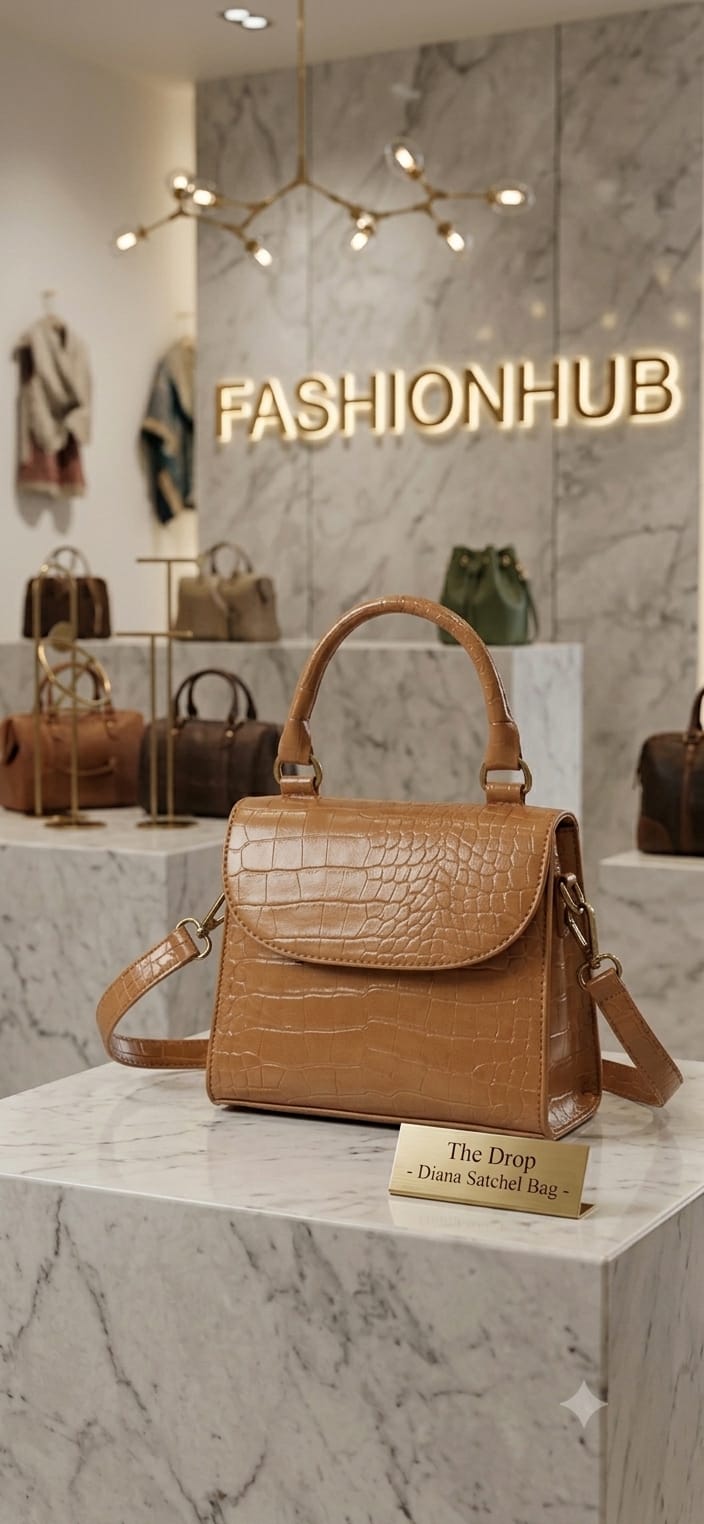 The Drop Diana Satchel Bag